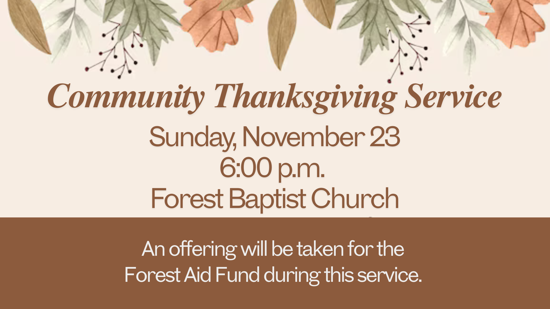 Community Thanksgiving (3)