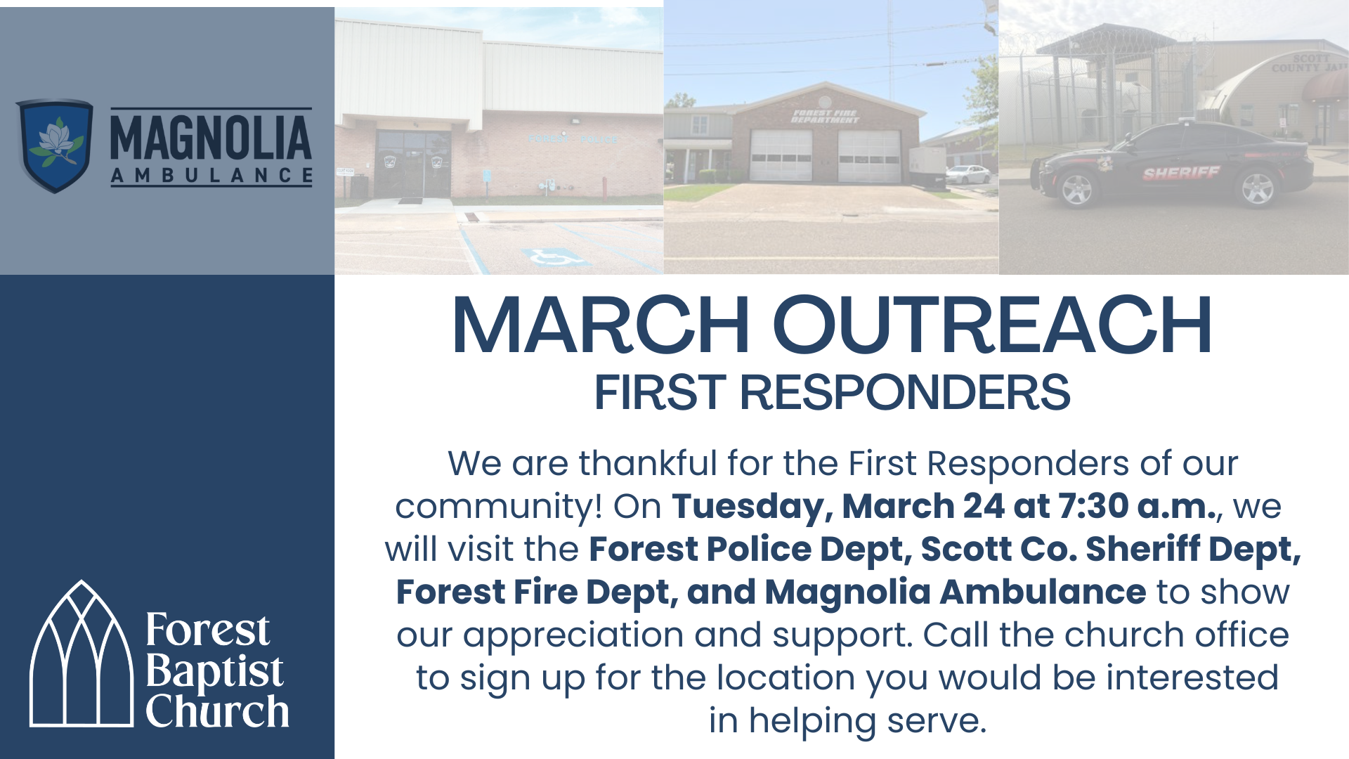 March Monthly Outreach