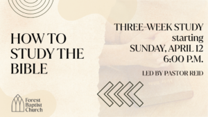 How to Study the Bible (2)